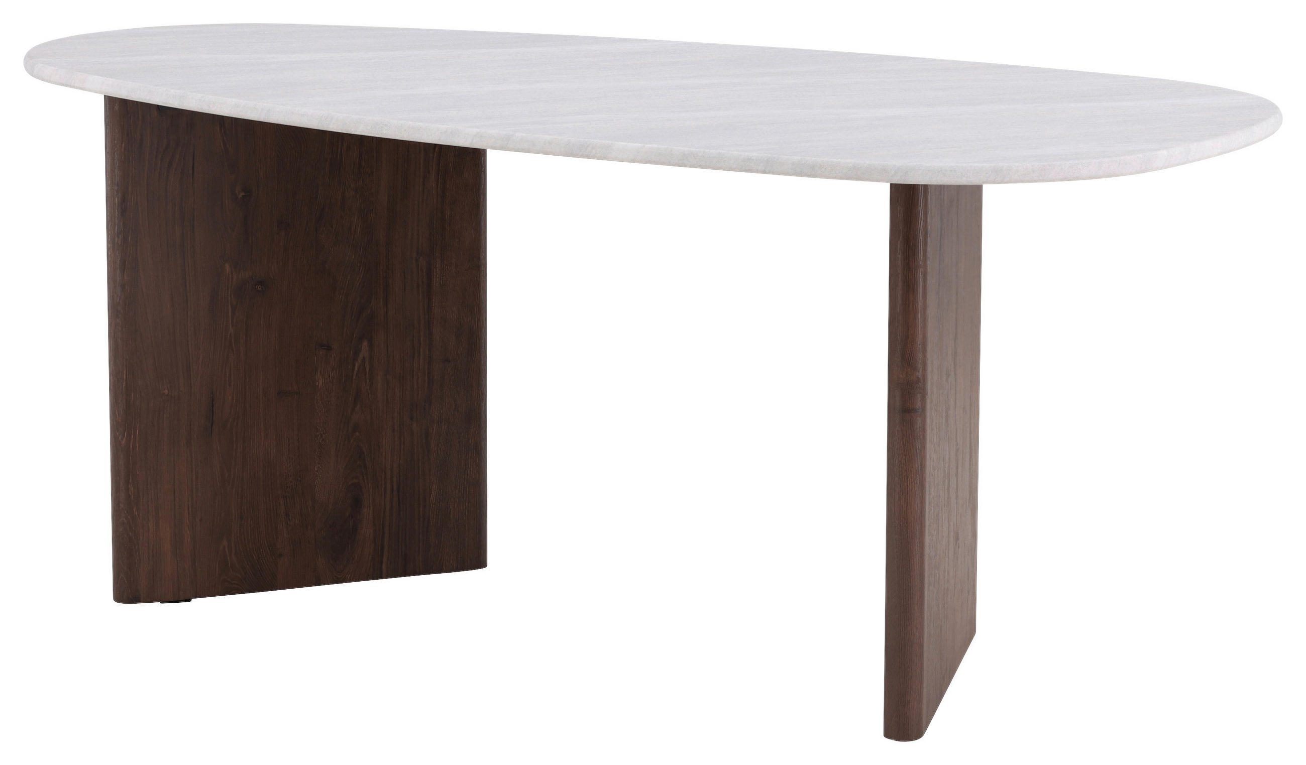 MATBORD i trämaterial 180/90/75 cm   - ljusgrå/mocca, Design, trämaterial (180/90/75cm) - Livetastic