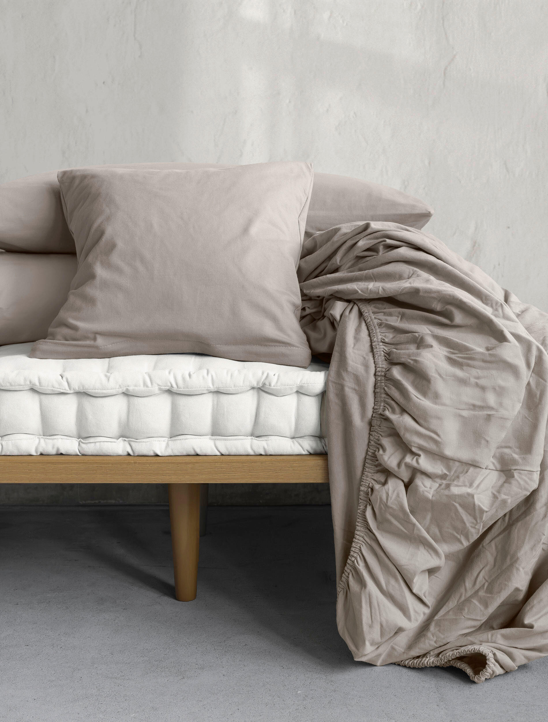 KOPFKISSENBEZUG 40/40 cm  - Braun, KONVENTIONELL, Textil (40/40cm) - Irisette