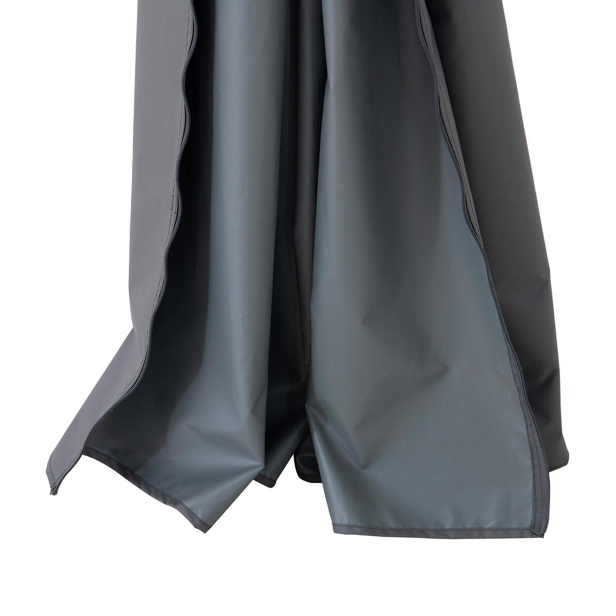 ERSATZVORHANG   - Grau, Basics, Kunststoff (290/210cm) - Modante