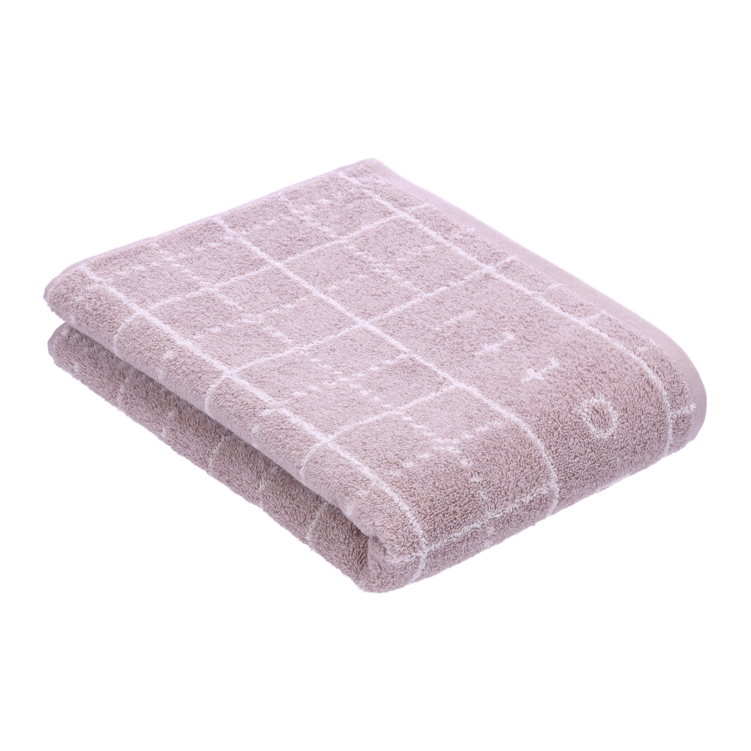 DUSCHTUCH Perezzi 140/67 cm  - Rosa, Basics, Textil (140/67cm) - Vossen