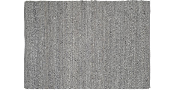 HANDWEBTEPPICH 170/240 cm Helsinki  - Grau, Basics, Textil (170/240cm) - Linea Natura