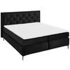 BOXSPRINGBETT 180/200 cm  in Schwarz  - Schwarz, Konventionell, Textil/Metall (180/200cm) - Boxxx