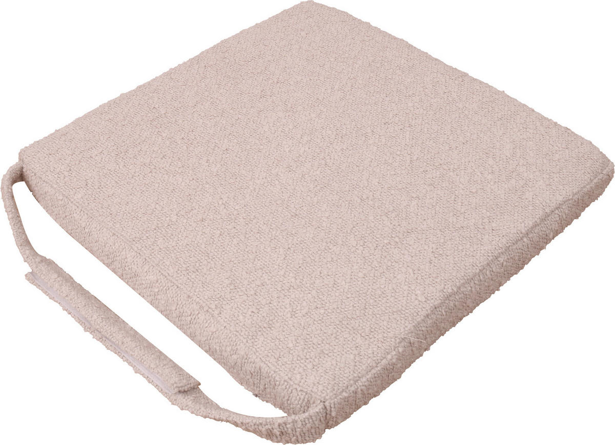 SITZKISSEN  40/40 cm   - Beige, Konventionell, Textil (40/40cm) - Dieter Knoll