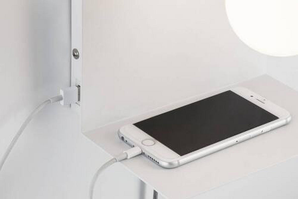 LED-WANDLEUCHTE 20/35 cm   - Weiß, Basics, Metall (20/35cm) - Paulmann