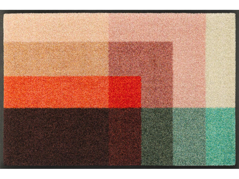 DVEŘNÍ ROHOŽKA, 40/60 cm, vícebarevná - vícebarevná, Design, plast (40/60cm) - wash+dry