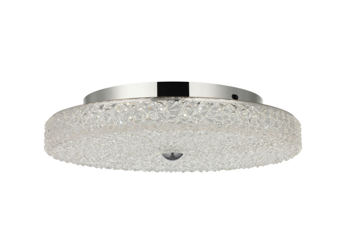 LED-TAKLAMPA 21 W 40/9,5 cm  - klar, Klassisk, metall/glas (40/9,5cm) - Glandor