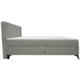BOXBETT 140/200 cm  in Silberfarben  - Silberfarben/Schwarz, Design, Holz/Holzwerkstoff (140/200cm) - Xora