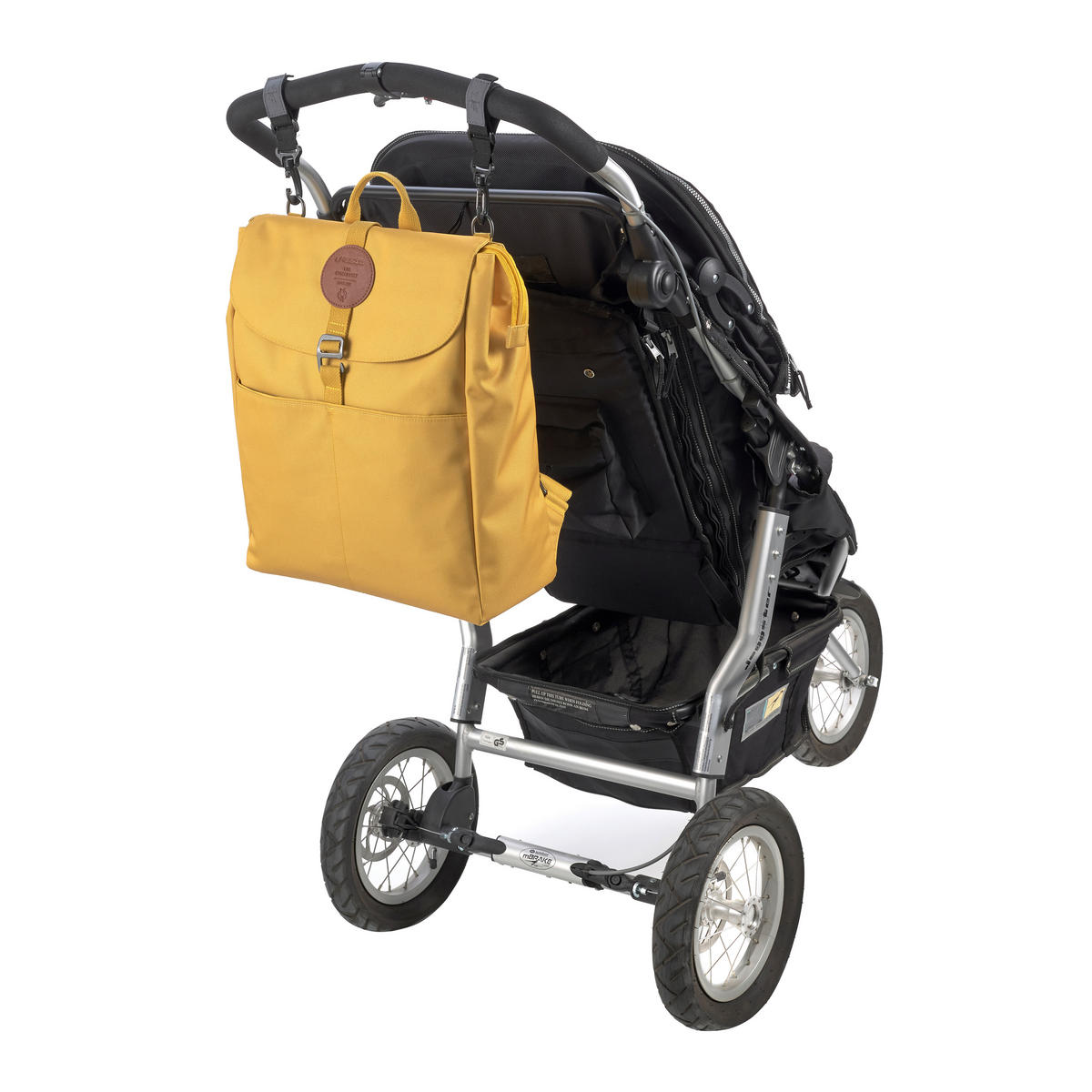 WICKELRUCKSACK Adventure Backpack  - Gelb, Basics, Kunststoff (34/14/42cm) - Lässig