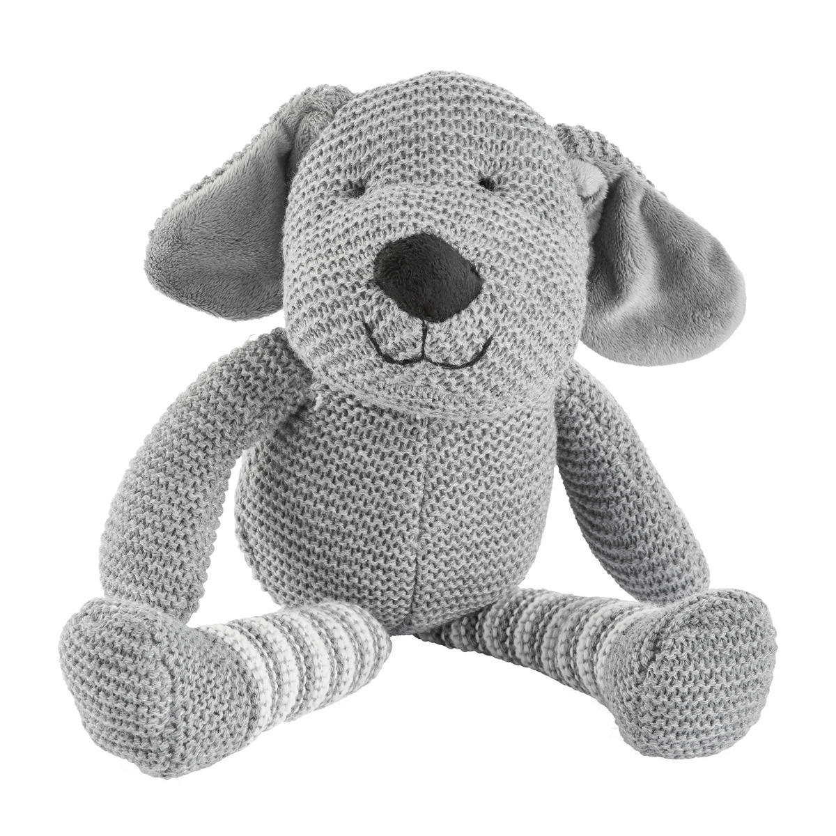 PLIŠASTA ŽIVAL - siva, Basics, tekstil (20cm) - My Baby Lou