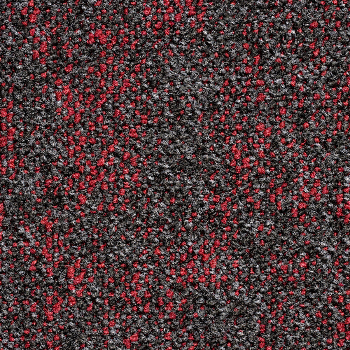 TEPPICHFLIESE 50/50 cm  in Rot  - Rot, Basics, Textil (50/50cm)