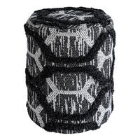PUF in textil antracit  - antracit, Basics, textil (47/36cm)