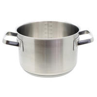 FLEISCHTOPF Profi Cuisine 6,5 L  - Silberfarben, Basics, Metall (24cm) - ELO