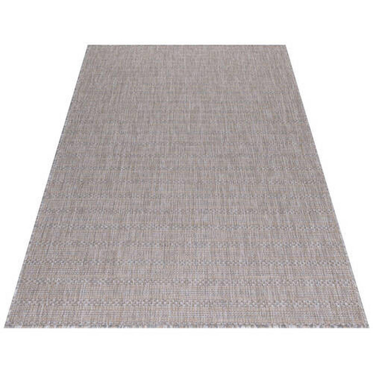 OUTDOORTEPPICH 120/170 cm Zagora Grau, Beige  - Beige/Grau, Basics, Textil (120/170cm) - Novel