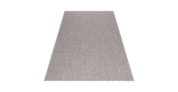 In- und Outdoorteppich 80/150 cm Zagora Grau, Beige - Beige/Grau, Basics, Textil (80/150cm) - Novel