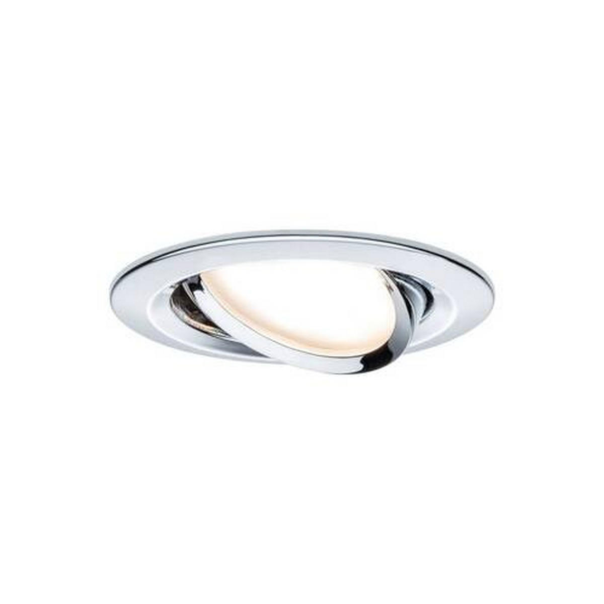 LED-DECKENLEUCHTE 8,4 cm  - Chromfarben/Alufarben, Basics, Metall (8,4cm) - Paulmann