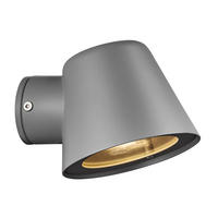 AUßENWANDLEUCHTE 11,7/10,5/14,7 cm   - Grau, Design, Metall (11,7/10,5/14,7cm) - Nordlux