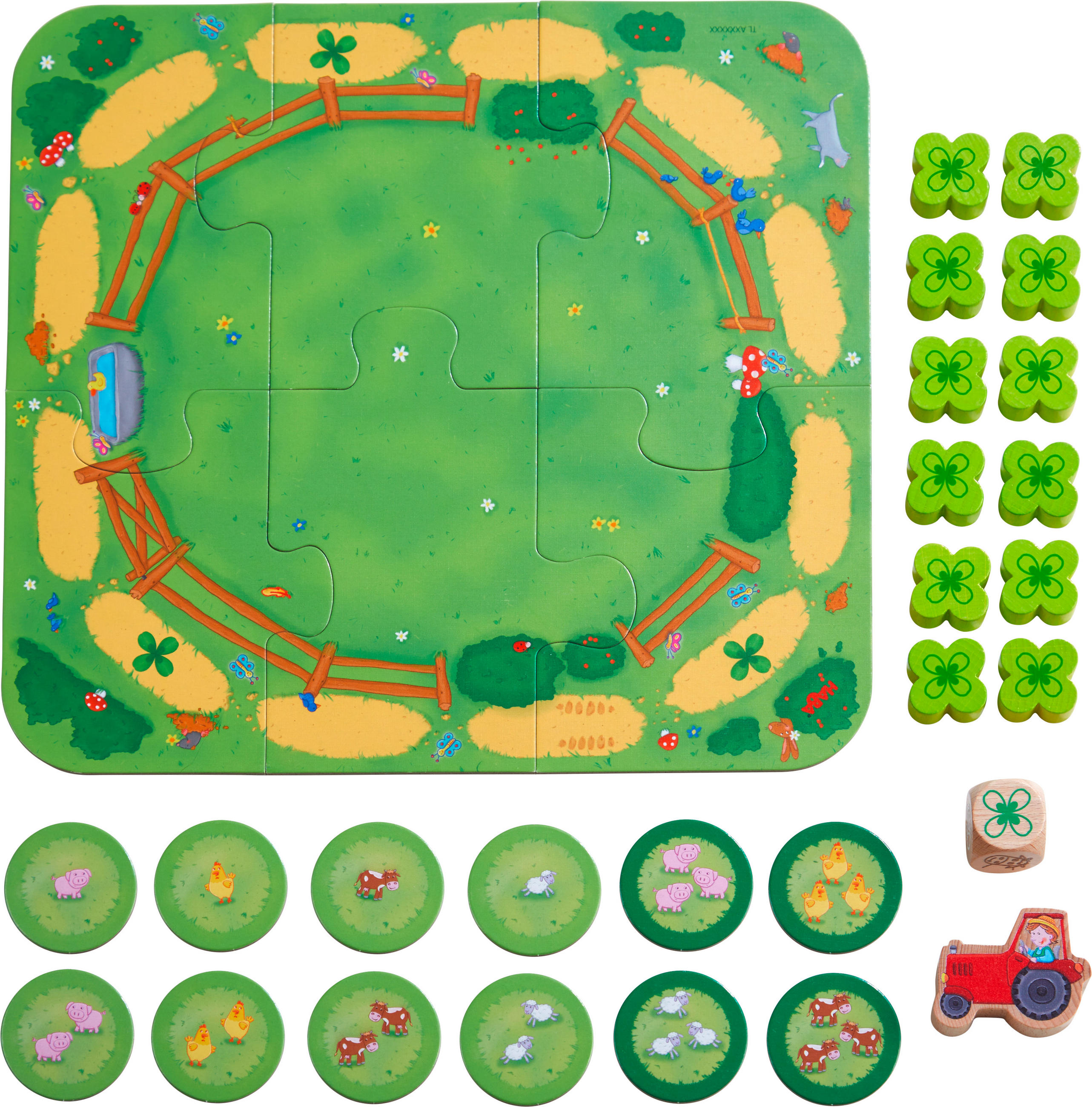LERNSPIEL Meine ersten Spiele  - Multicolor, Basics, Karton/Holz (20/20cm) - Haba