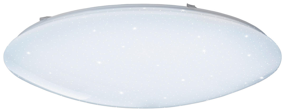 STROPNÉ LED SVIETIDLO, 77/14 cm  - biela, Basics, kov/plast (77/14cm)