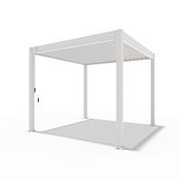 PERGOLA 300/300/255 cm   - Perlmutt, Basics, Metall (300/300/255cm) - Gardenson
