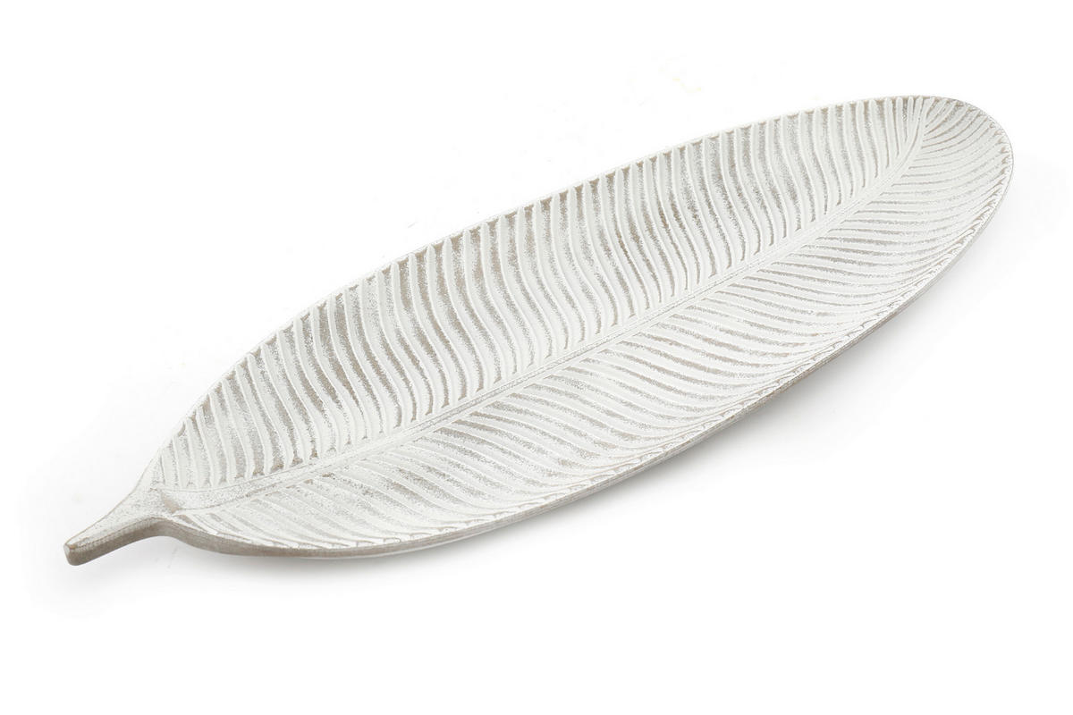 DEKORAČNÍ PODNOS, dřevo, 23/60/3 cm - bílá, Basics, dřevo (23/60/3cm)