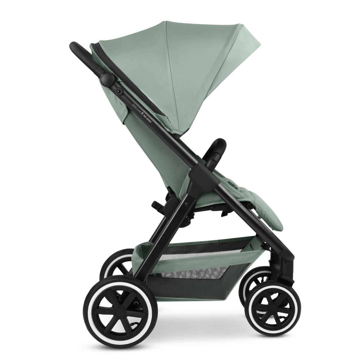 BUGGY Avus 2 Air  - Pastellgrün/Schwarz, Basics, Textil/Metall (55,5/111/79,5cm) - ABC Design
