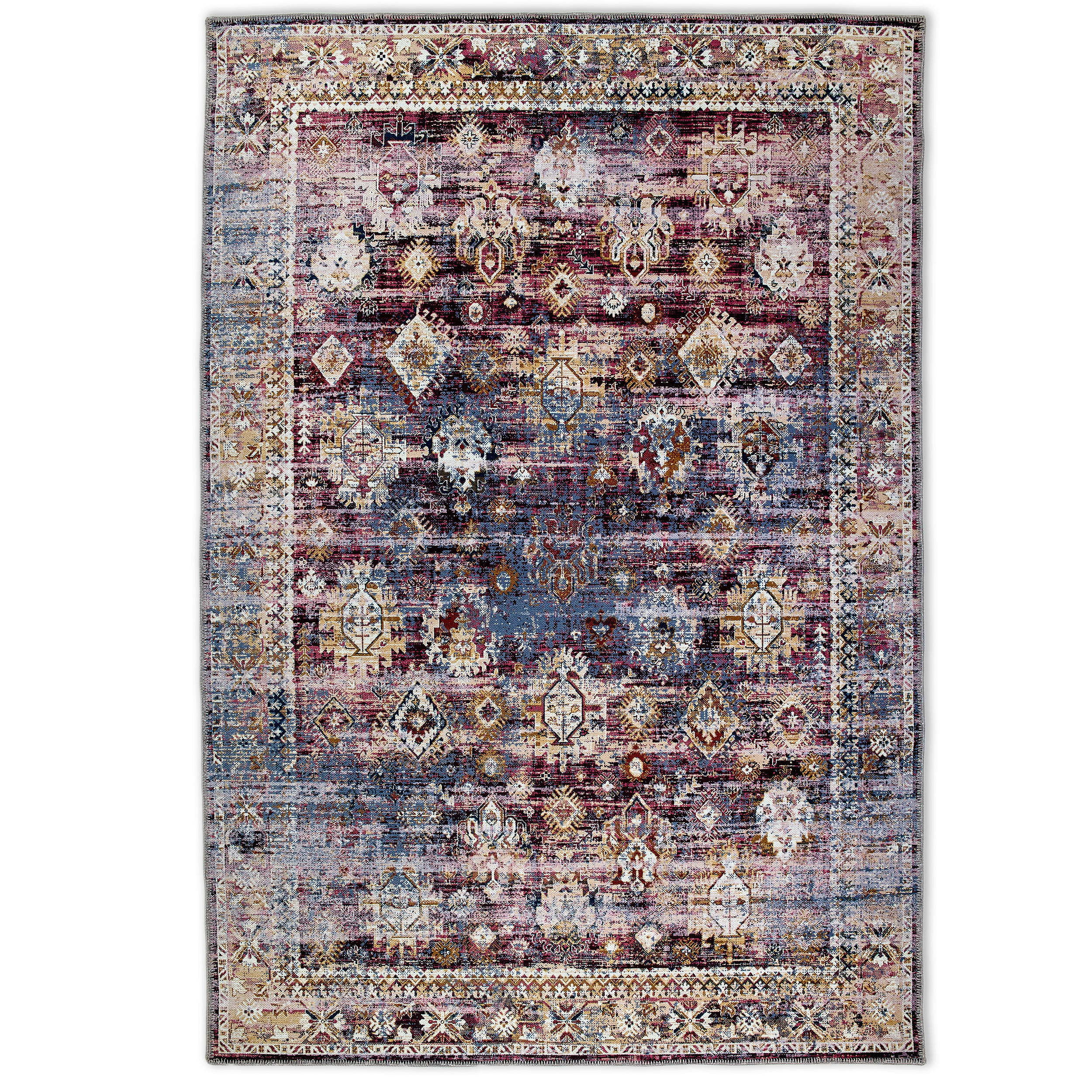 FLACHWEBETEPPICH 160/230 cm Piper Multicolor rechteckig  - Multicolor, Basics, Textil (160/230cm) - Astra