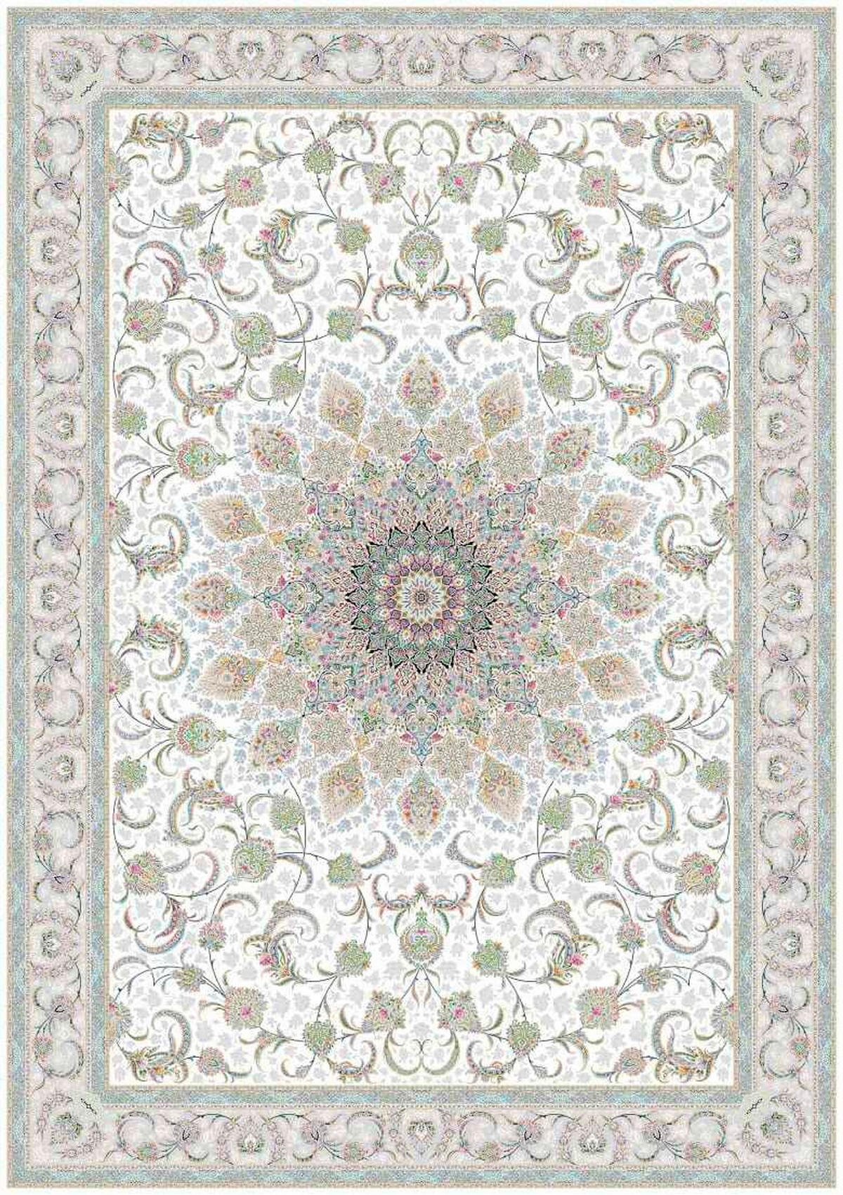 TKANÝ KOBEREC, 240/340 cm, viacfarebná - viacfarebná, Basics, textil (240/340cm)