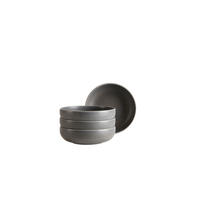 SCHÜSSELSET Unico 4-teilig  - Anthrazit, Basics, Keramik - Mäser