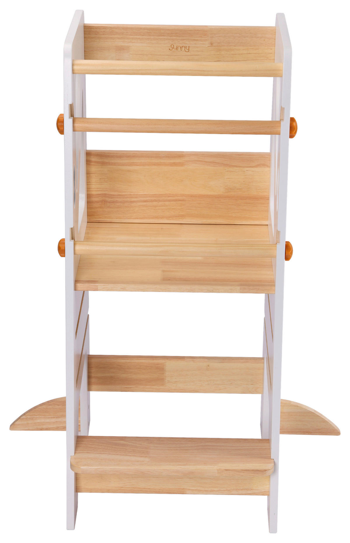 LERNTURM LIV  - Weiß/Kieferfarben, KONVENTIONELL, Holz (44/40/90cm)