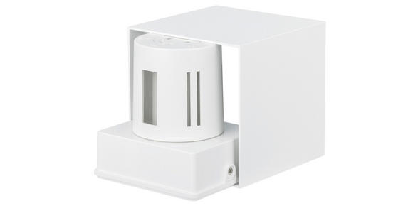 LED-WANDLEUCHTE 10/10/10 cm   - Weiß, Basics, Kunststoff/Metall (10/10/10cm) - Novel