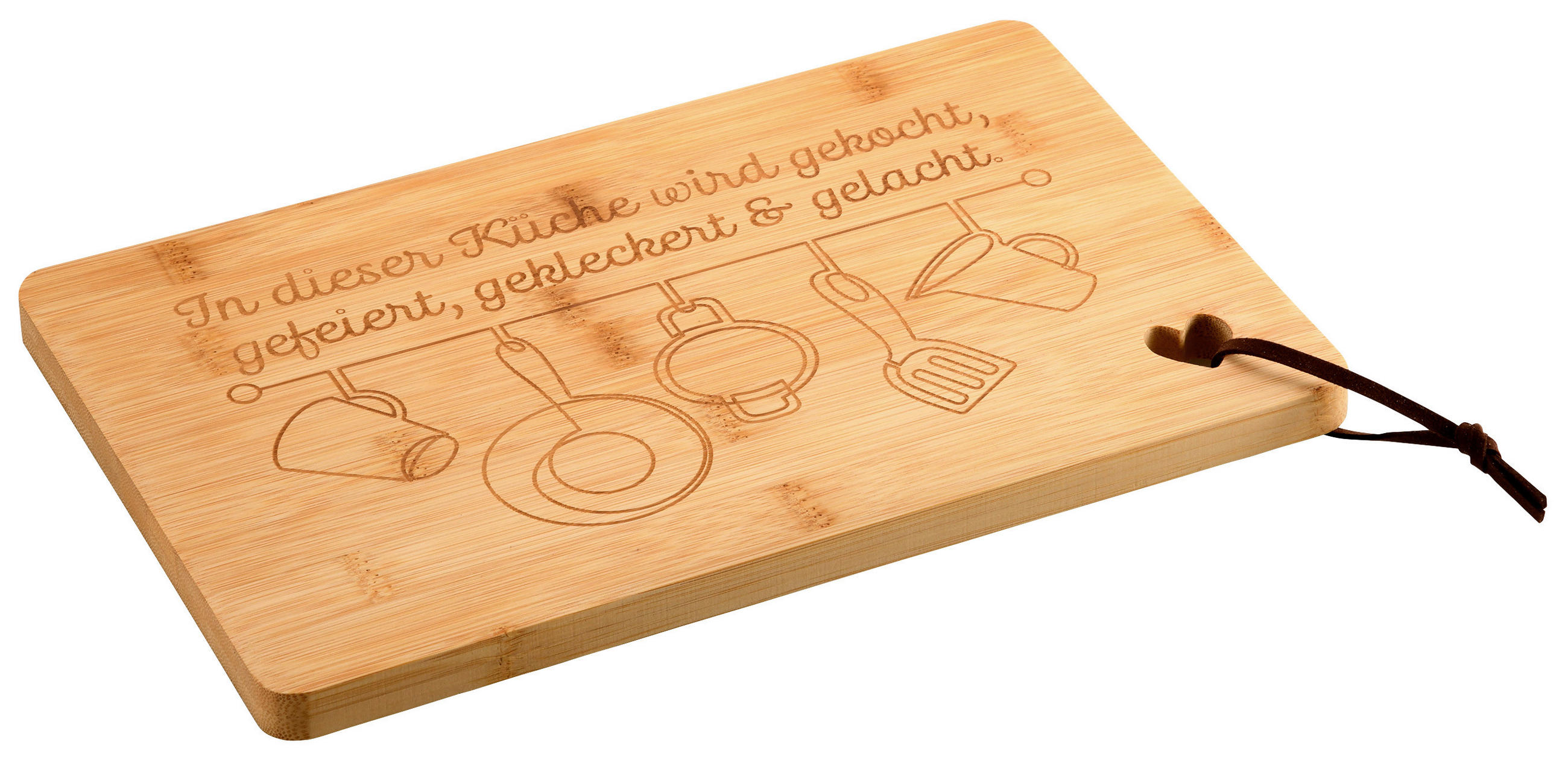 SCHNEIDEBRETT    31,5/20,5/1,5 cm  - Braun, Basics, Holz (31,5/20,5/1,5cm)