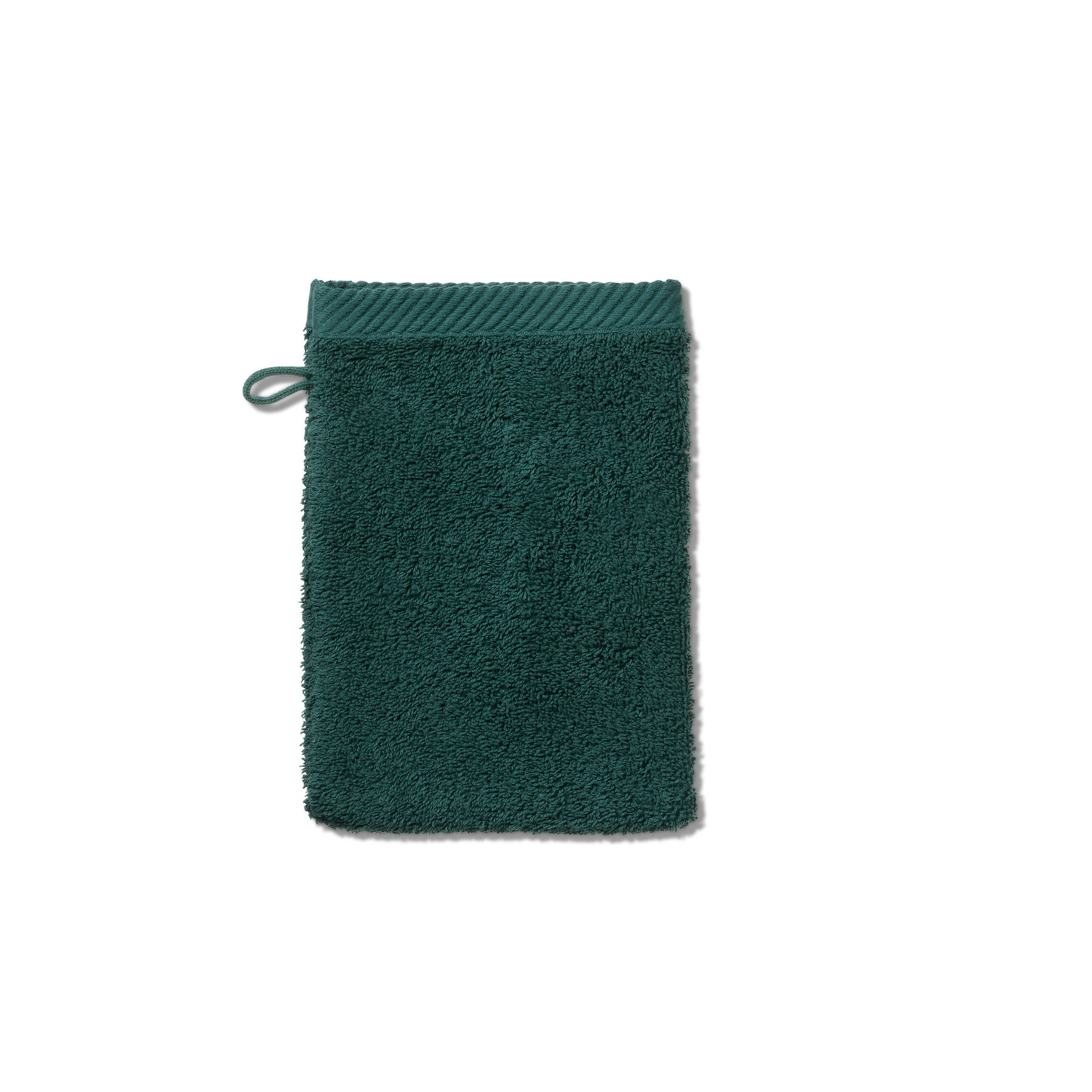 WASCHLAPPEN Dunkelgrün  - Dunkelgrün, Basics, Textil (15/21cm) - Kela