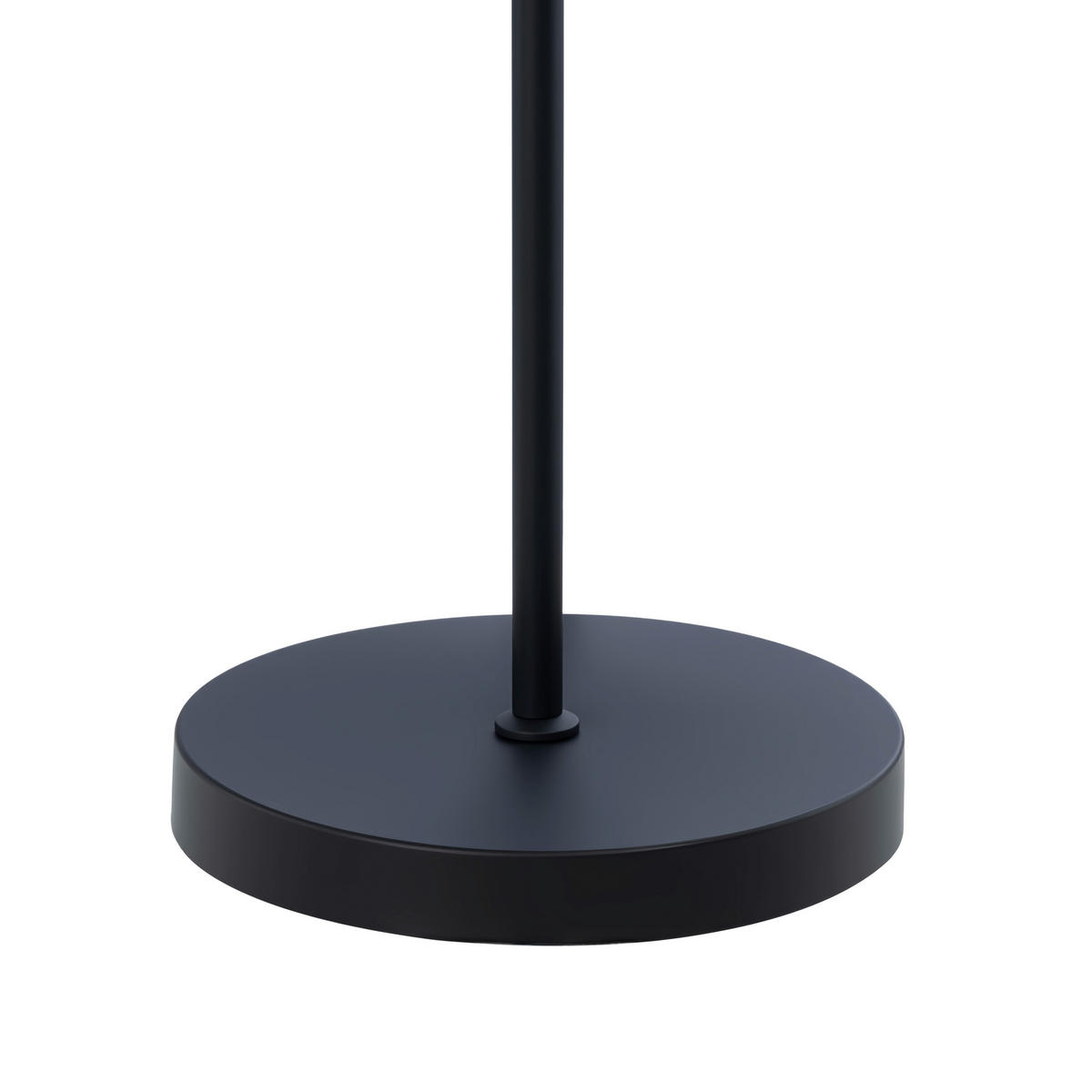 STEHLEUCHTE 55/160 cm    - Schwarz/Grau, Trend, Textil/Metall (55/160cm) - Novel