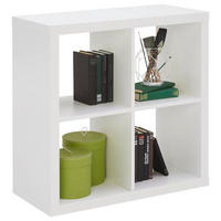 RAUMTEILER - Weiß, Design, Holzwerkstoff (77/77/38cm) - Carryhome