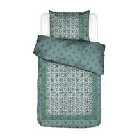 POSTEĽNÁ BIELIZEŇ, satén, zelená, 140/200 cm - zelená, Basics, textil (140/200cm) - Essenza