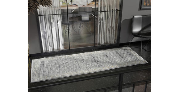 LÄUFER 80/250 cm Monza  - Grau, Design, Textil (80/250cm) - Dieter Knoll