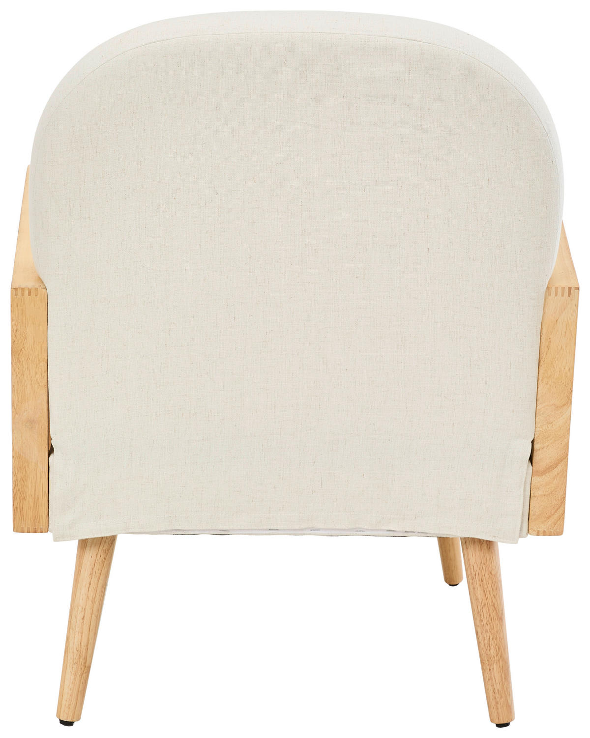 KŘESLO, textil, krémová - krémová/přírodní barvy, Trend, dřevo/textil (65/81/74cm) - MID.YOU