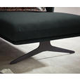 ECKSOFA in Flachgewebe Anthrazit  259/152 cm  - Anthrazit/Schwarz, Design, Textil/Metall (259/152cm) - Dieter Knoll
