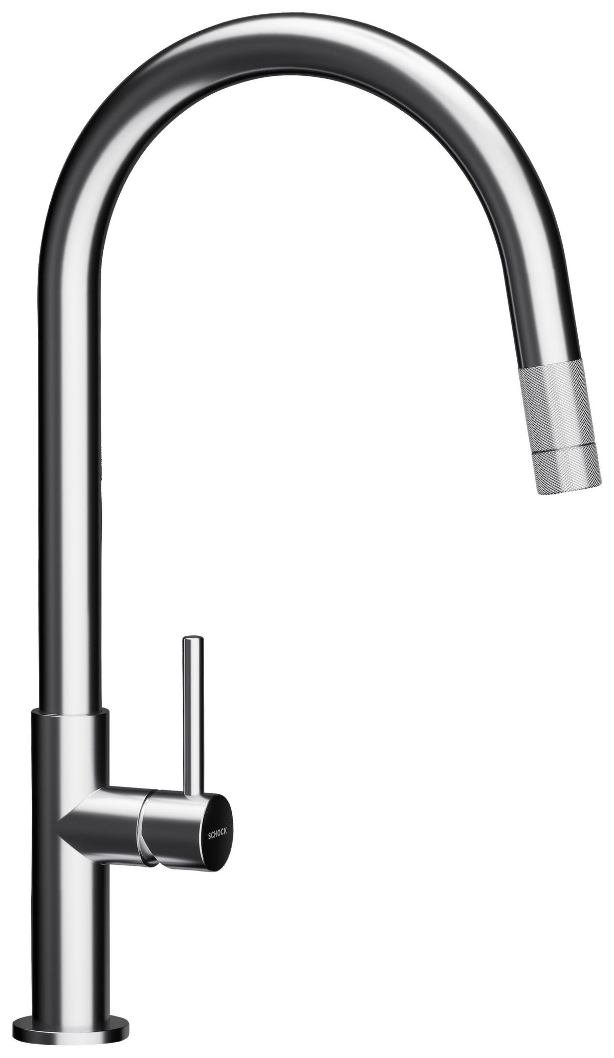 KÜCHENARMATUR 536120EDM  - Edelstahlfarben, Basics, Metall (4,5/39,8/21cm) - Schock