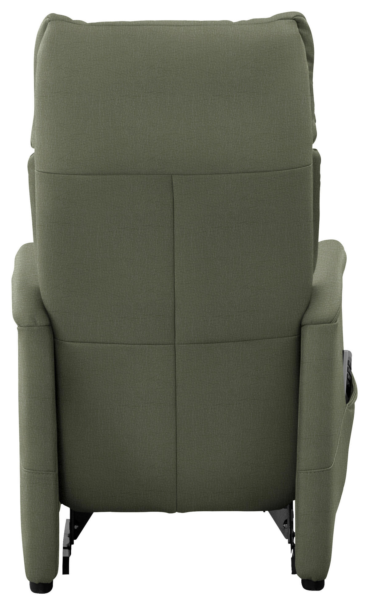 FAUTEUIL DE TÉLÉVISION in Grün  - Schwarz/Grün, Konventionell, Leder/Kunststoff (69/109/83cm) - Cantus
