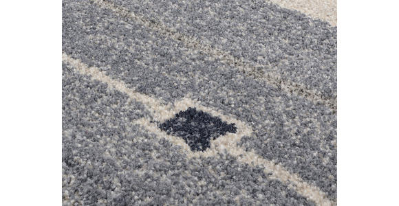 LÄUFER 80/200 cm Palazzo Alto Blau, Grau  - Blau/Grau, Design, Textil (80/200cm) - Novel