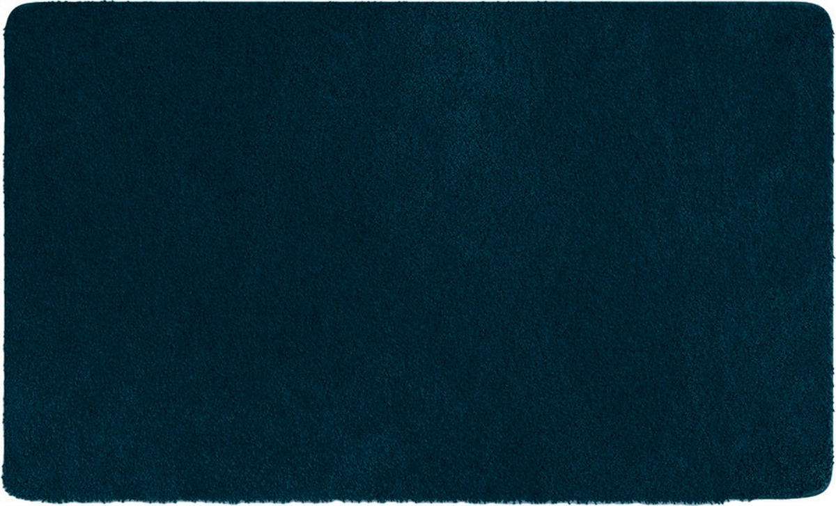 BADEMATTE Schwarz 60/100 cm  - Schwarz, Basics, Kunststoff/Textil (60/100cm) - Grund
