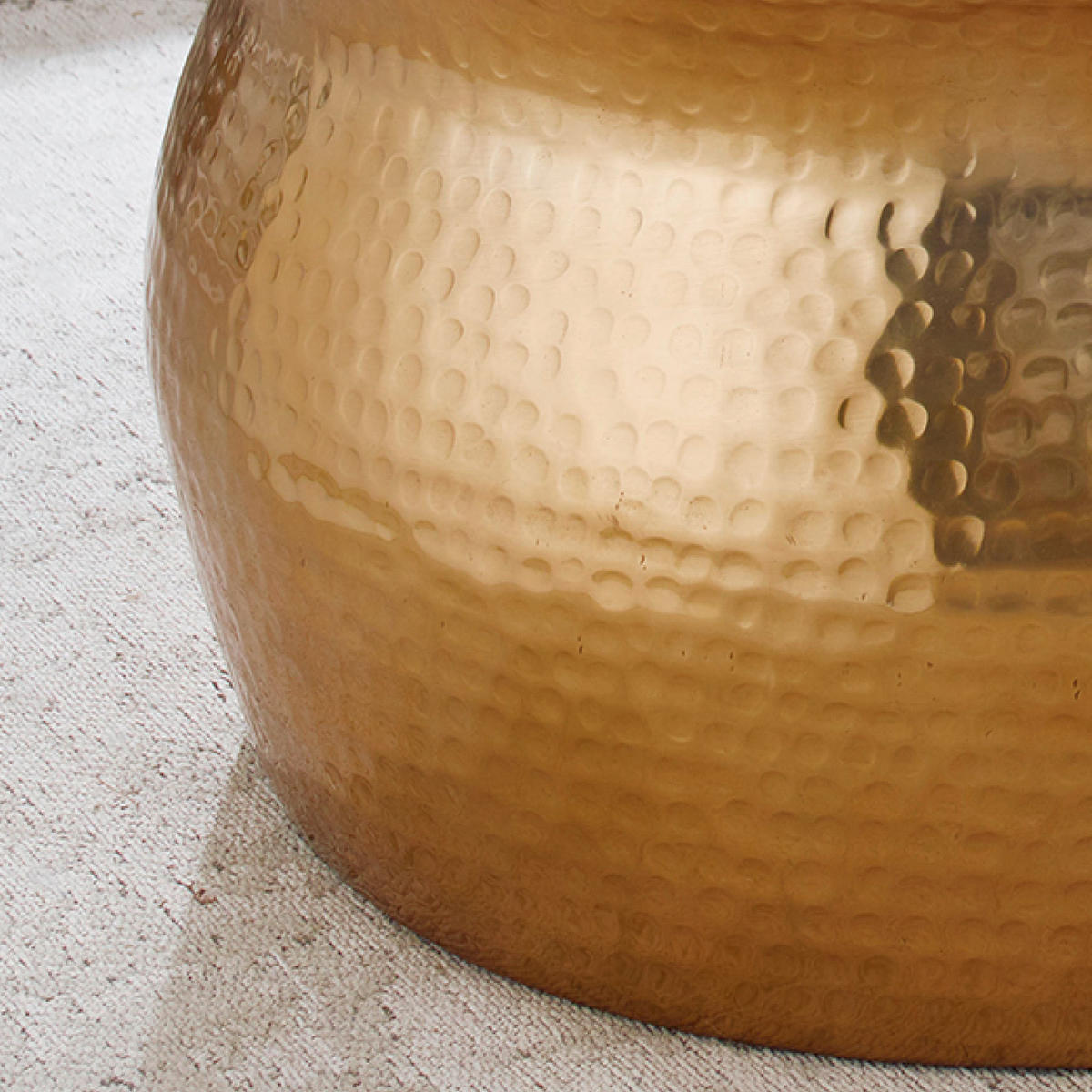DOHÁNYZÓASZTAL fém 60/60/30,5 cm   - arany, Lifestyle, fém (60/60/30,5cm) - MID.YOU