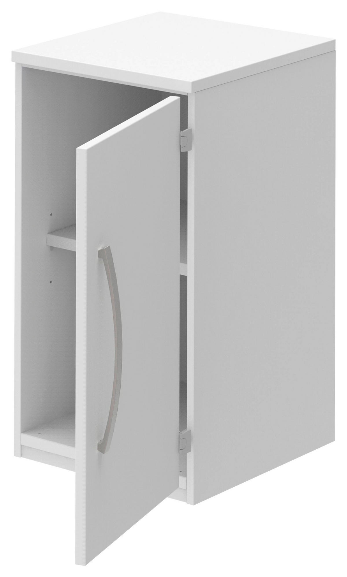 AKTENSCHRANK 40/76,5/43 cm  - Weiss, Konventionell, Holzwerkstoff (40/76,5/43cm) - Moderano