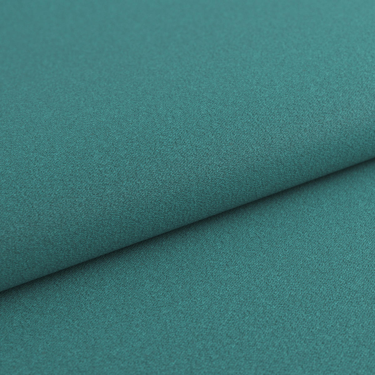 RÉCAMIERE in Flachgewebe Petrol  - Eichefarben/Petrol, Modern, Holz/Textil (205/74-87/94cm) - Bali