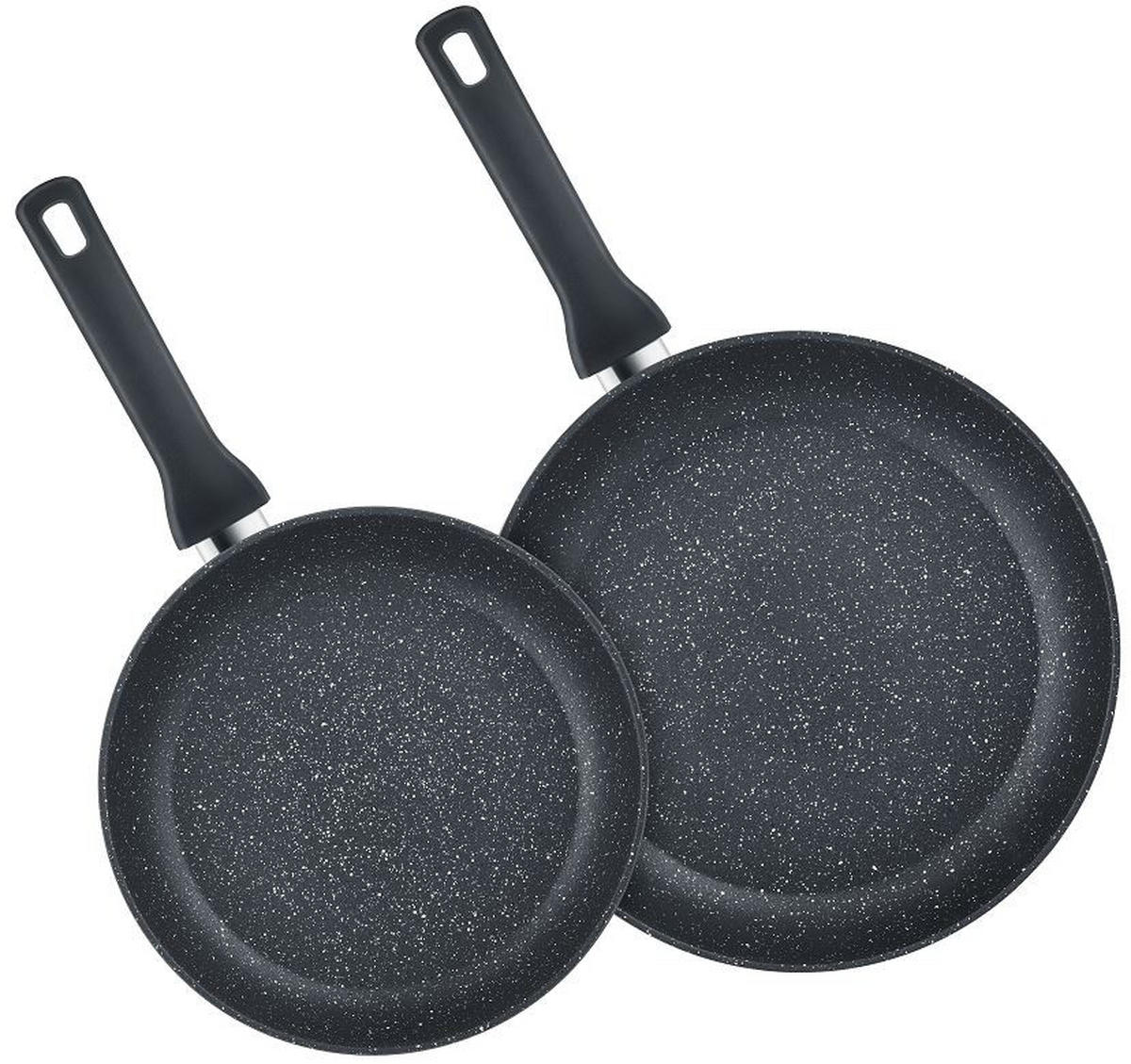 PFANNENSET LUCCA Aluminium 2-teilig  - Basics, Metall (28/10/48cm) - Berndes