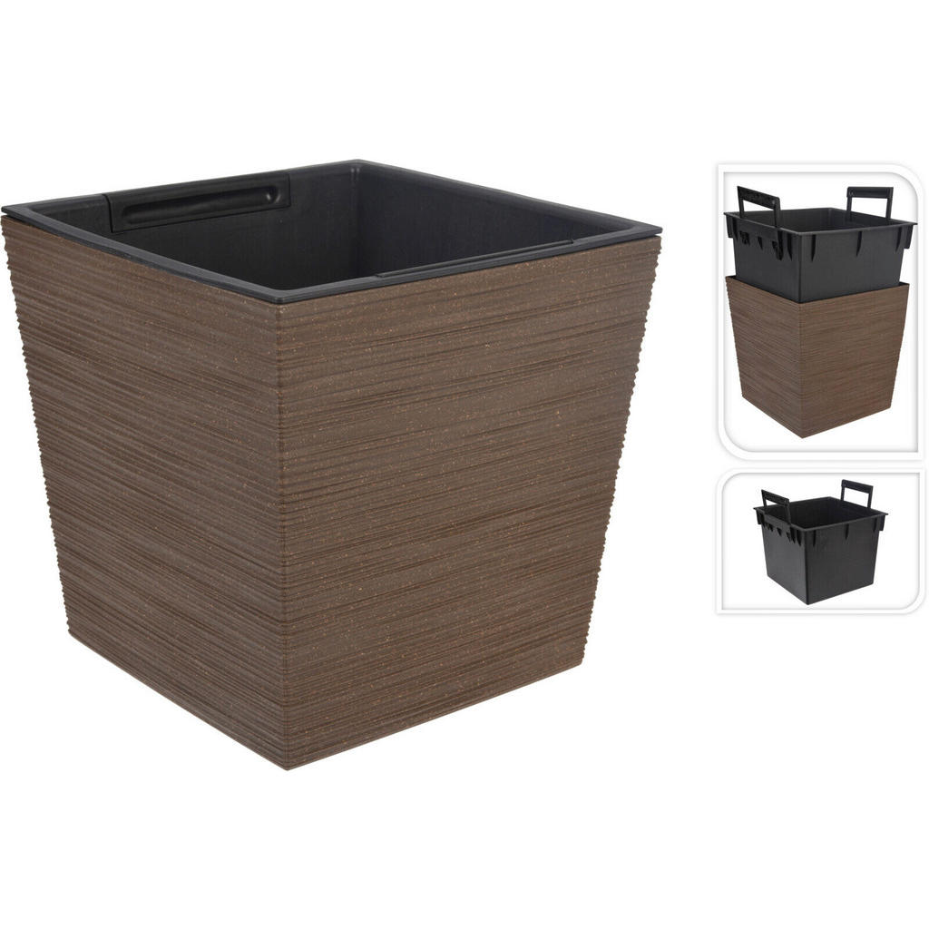 XXXL KVĚTINÁČ NA KVĚTINY textil, 23.5/24/24 cm