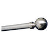 GARDINSTÅNGSET 130-240 cm  - stålfärgad, Basics, metall (130-240cm)