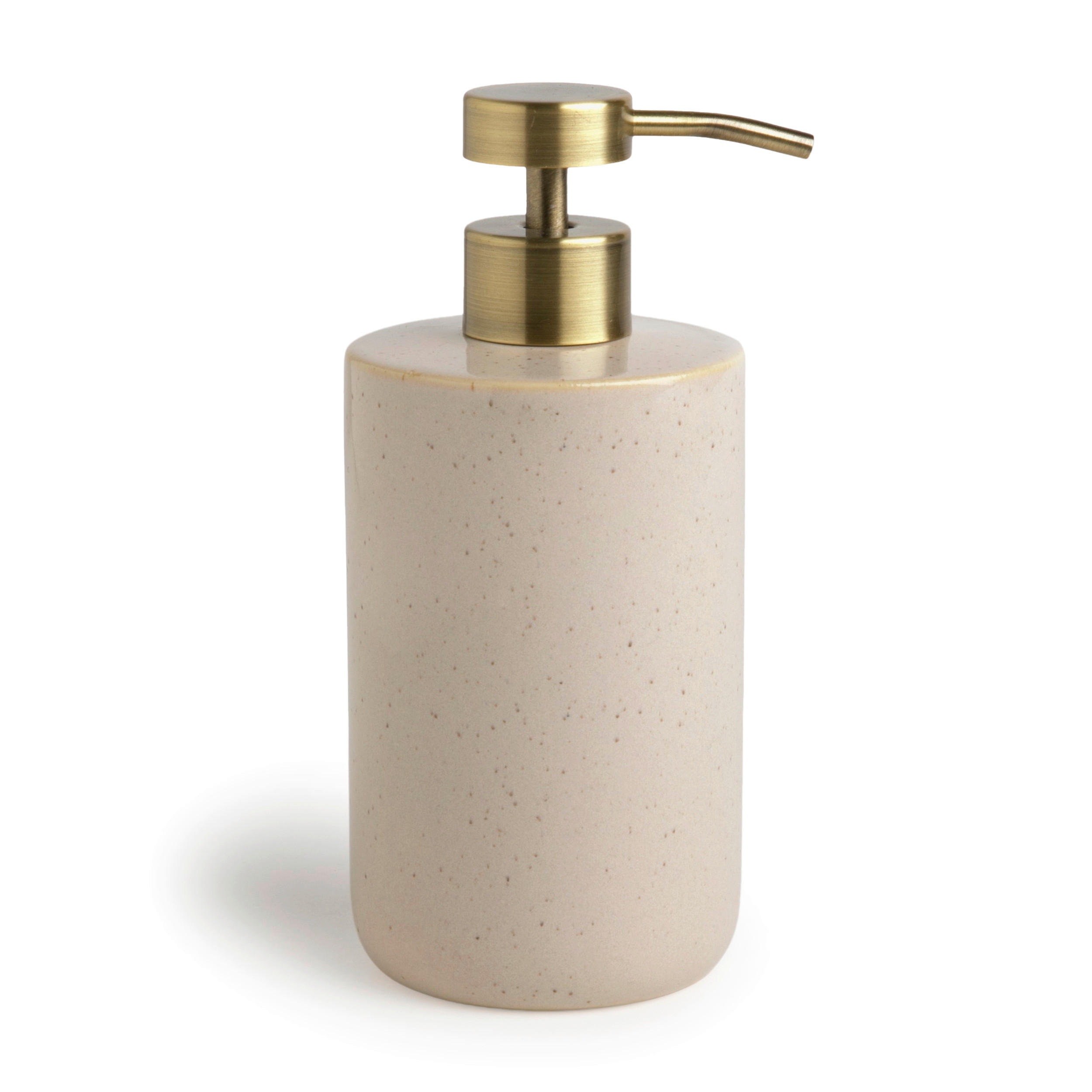 Moeve Seifenspender Aura Creme 7.5x16.5x7.5 cm