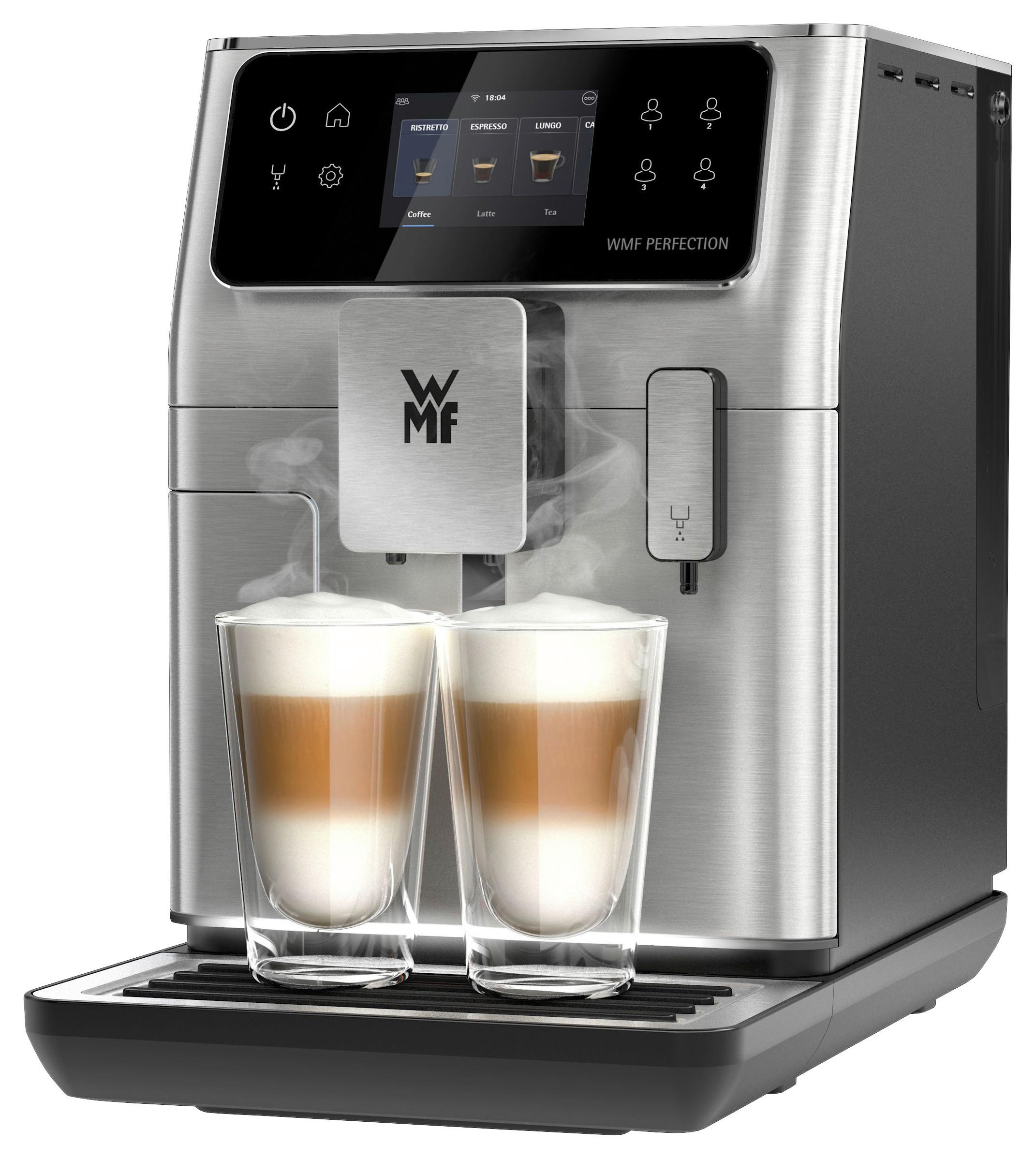 MACHINE À CAFÉ AUTOMATIQUE Perfection 640  - couleur inox/noir, Basics, métal (28,5/39,5/48,0cm) - WMF